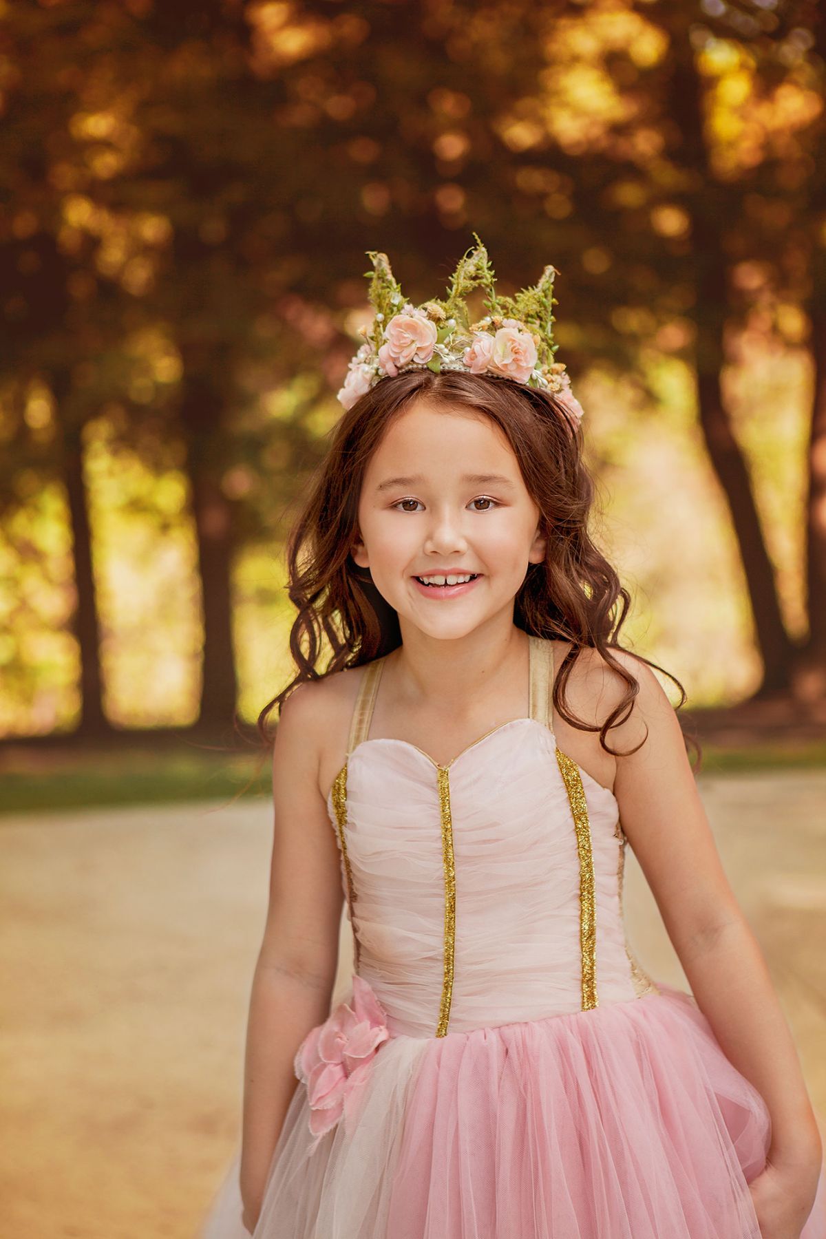 Girl in crown